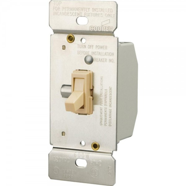 Lighted Toggle Dimmer Switch