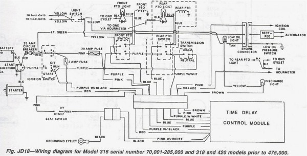 John Deere 1445 Wiring Diagram