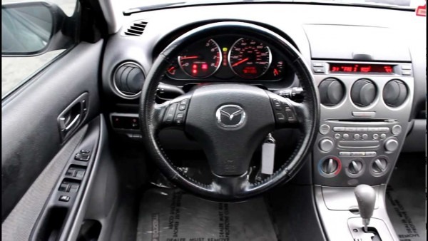 2004 Mazda 6 I, Black 2004 Mazda 6 I, Black