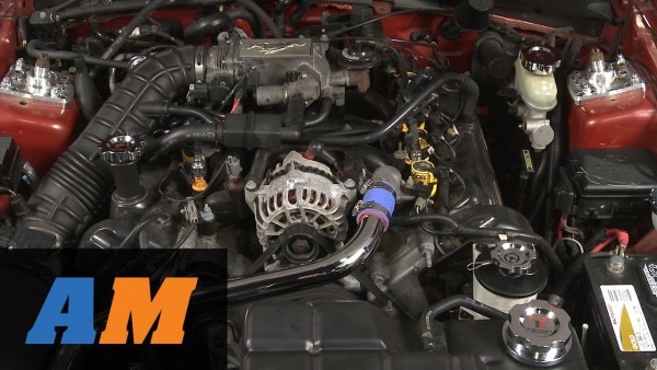 Mustang Modern Billet Chrome Underhood Dress Up Kit (96 Mustang Modern Billet Chrome Underhood Dress Up Kit (96
