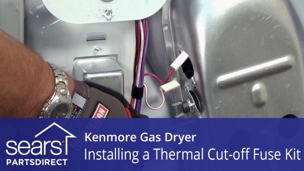 How To Replace A Kenmore Gas Dryer Thermal Cut How To Replace A Kenmore Gas Dryer Thermal Cut