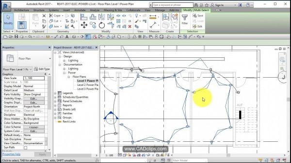 Revit Electrical Power 04 Add Wires And Home Runs Revit Electrical Power 04 Add Wires And Home Runs