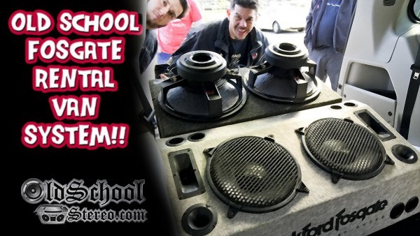 Old School Rockford Fosgate Rental Van System Old School Rockford Fosgate Rental Van System