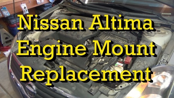 Nissan Engine Mount (motor Mount) Diagnosis And Replacement 2007 Nissan Engine Mount (motor Mount) Diagnosis And Replacement 2007