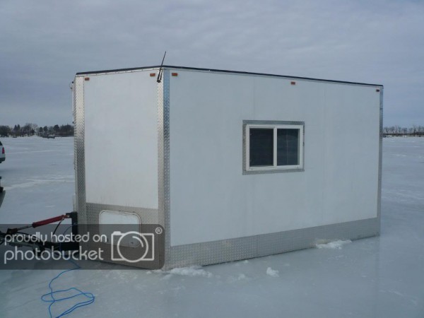 Aluminum Siding Fish House Aluminum Siding Aluminum Siding Fish House Aluminum Siding