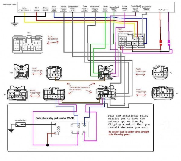 Panasonic Stereo Wiring Diagram