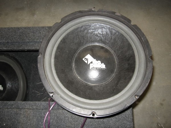 1 Pair Of Old School Fosgate Pro Series 12's 1 Pair Of Old School Fosgate Pro Series 12's
