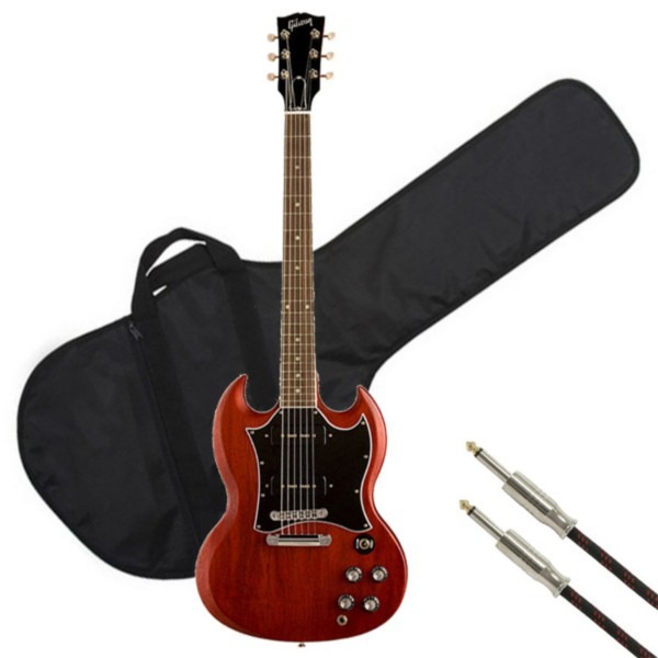 Gibson Sg Classic With P90 Pickups, Heritage Cherry With Free Gibson Sg Classic With P90 Pickups, Heritage Cherry With Free