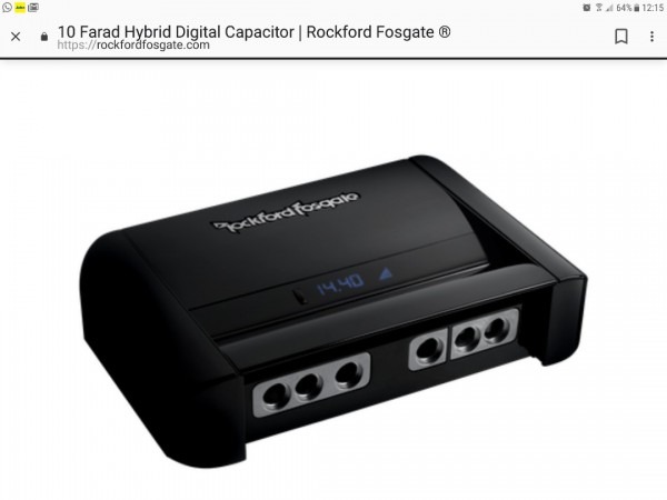 Rockford Fosgate 10 Farad Capacitor And Brian B80a Voltage Rockford Fosgate 10 Farad Capacitor And Brian B80a Voltage