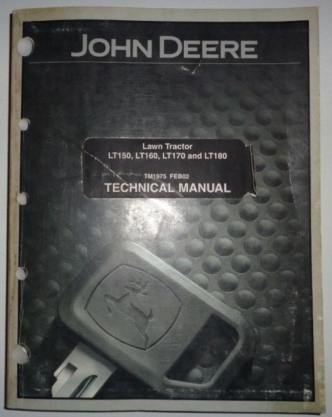 John Deere Lt150 Lt160 Lt170 Lt180 Lawn Garden Tractor Technical | Car