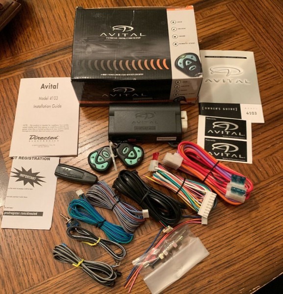 Avital 4103 Auto Remote Start Keyless Entry Kit Lock Unlock From Avital 4103 Auto Remote Start Keyless Entry Kit Lock Unlock From
