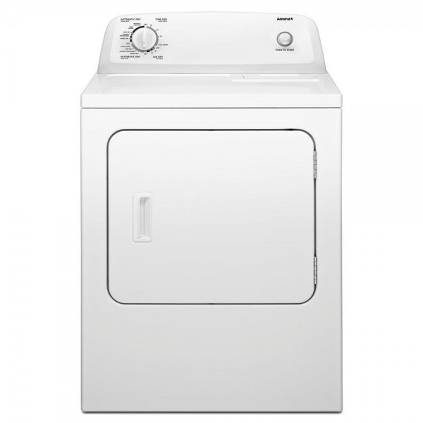 Admiral 6 5 Cu Ft 120 Volt White Gas Vented Dryer With Automatic – Car