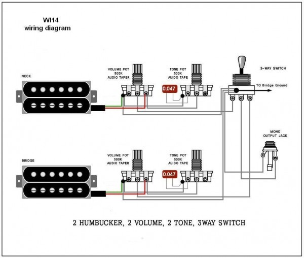 Electric Guitar Wiring Diagrams And Schematics