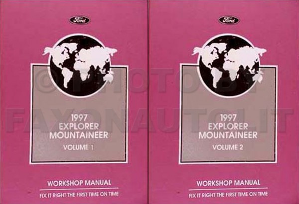 1997 Ford Explorer Service Manual