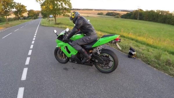 Kawasaki Zx6r 636 05 Dominator Hp2 Exhaust Sound Kawasaki Zx6r 636 05 Dominator Hp2 Exhaust Sound