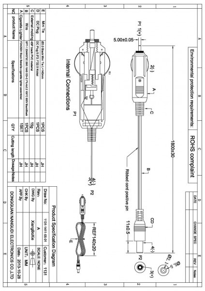 Car Cigarette Lighter Plug Wiring